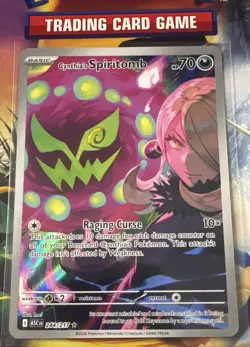 Pokemon Cynthia's Spiritomb ASC EN 244/217 Rare Full Art Holo EN 2026 70HP - Image 1