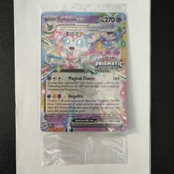 Pokemon Sylveon ex 041/131 Prismatic Evolutions Stamp Promo Holo Eng 270 HP - Image 1