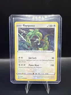 Rayquaza SWSH029 Holo Promo Sword & Shield Promo Pokemon Near Mint - Image 1