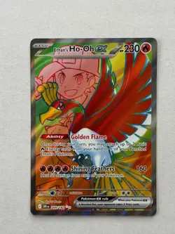 Ethan's Ho-Oh ex 209/182 Ultra Rare Destined Rivals Pokemon Near Mint - Image 1