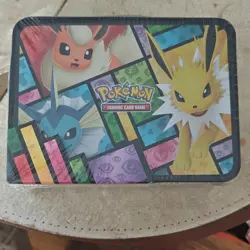 POKEMON TCG Tin 2021 Eevee Vaporeon Jolteon Flareon - Image 2