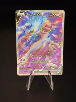 Mewtwo V SWSH229 Holo Promo Sword & Shield Promo Pokemon Near Mint - Image 1