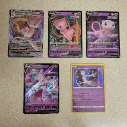 Pokemon Mew ( 5 Card Lot ) NM - Image 1