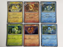 Pokemon 151 Prismatic Evolutions Poster Collection Cosmic Holo Black Star Promos - Image 1