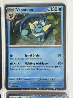 Pokemon 151 Prismatic Evolutions Poster Collection Cosmic Holo Black Star Promos - Image 4