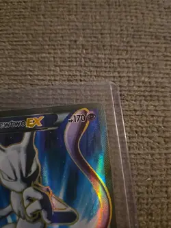 2015 POKEMON XY BREAKTHROUGH #157 FULL ART/MEWTWO EX - Image 3
