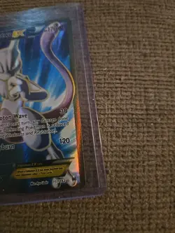 2015 POKEMON XY BREAKTHROUGH #157 FULL ART/MEWTWO EX - Image 4