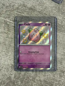 Cleffa 150/091 SV: Paldean Fates NM Pokemon TCG - Image 1