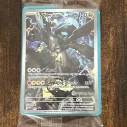 Pokemon Center Stamped N's Zekrom 031 Promo SEALED - Image 1