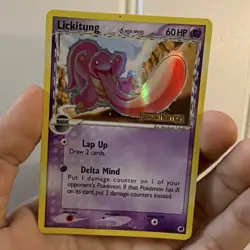 Pokemon TCG Lickitung Delta Species Reverse Holo Rare 19/101 Dragon Frontiers - Image 1