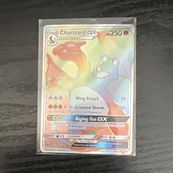 Pokemon Company Charizard GX 150/147 SM Burning Shadows Secret Rainbow Holo EN - Image 1