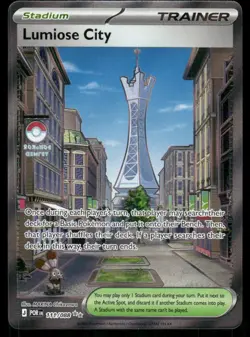 Lumiose City 111/088 Ultra Rare Perfect Order Pokemon Holo Near Mint - Image 1