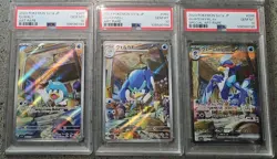 PSA 10 Quaxly Quaxwell Quaquaval ex SAR SV1a Seq Set Pokemon Card Japanese 2023 - Image 1