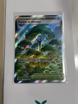 Pokemon TCG Forest of Vitality 109/088 Full Art Stadium Trainer Perfect Order - Image 1
