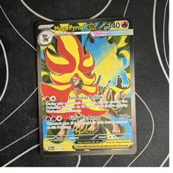 Pokemon TCG Mega Pyroar ex Chaos Rising 099/086 Full Art English - Image 1