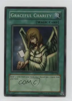 Graceful Charity Unlimited YuGiOh Starter Deck Pegasus #SDP-040 2003 - Image 1
