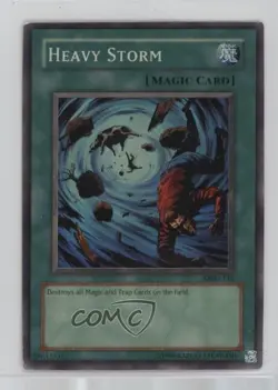 Heavy Storm (SR) Unlimited YuGiOh Metal Raiders #MRD-142 2002 - Image 1