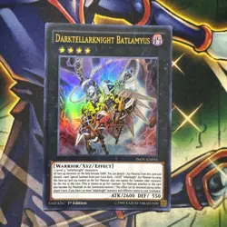Yugioh! Darktellarknight Batlamyus INOV-EN051 Ultra Rare 1st Edition NM - Image 1