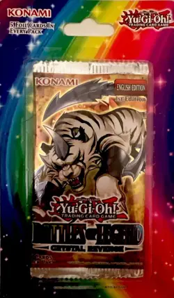 YuGiOh! TCG 1x Battles of Legend: Crystal Revenge 1st Ed. 5-Card Booster Pack(s) - Image 1