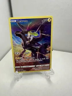Pokemon Zekrom Holo Ultra Rare TCG Card TG05/TG30 Brilliant Stars 2022 - Image 1
