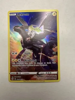 Pokemon Zekrom Holo Ultra Rare TCG Card TG05/TG30 Brilliant Stars 2022 - Image 3