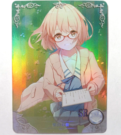 Goddess Story CCG Anime Waifu Card - Mirai Kuriyama - Beyond the Boundary - Image 1
