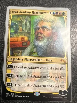 MTG Magic the Gathering Urza, Academy Headmaster (136/288) Unstable nm - Image 1