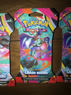 Pokemon Chaos Rising Booster Pack Lot 30 Packs Mega Evolution English TCG 2026 - Image 2