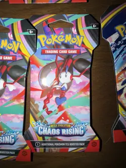 Pokemon Chaos Rising Booster Pack Lot 30 Packs Mega Evolution English TCG 2026 - Image 4