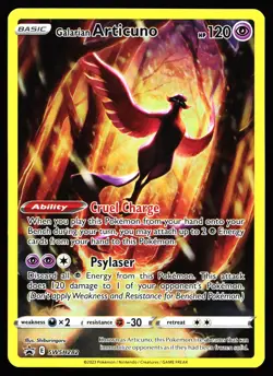 GALARIAN ARTICUNO SWSH282 HOLO PROMO SWORD & SHIELD PROMO POKEMON LP - Image 1