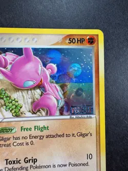 2005 Pokemon Gligar EX Unseen Forces 57/115 Reverse Holo Stamped - Image 3