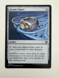 Arcane Signet MTG Magic the Gathering Card NM Near Mint DRC - Image 1