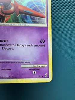 2011 Pokemon: Call of Legends - Deoxys 2/95 Holo NM - Image 5