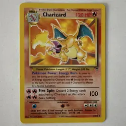 Pokemon TCG Charizard 3/110 WotC Legendary Collection Non-Holo NM - Image 1