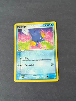 Crystal Guardians Pokemon TCG Mudkip 58/.100 - Image 1