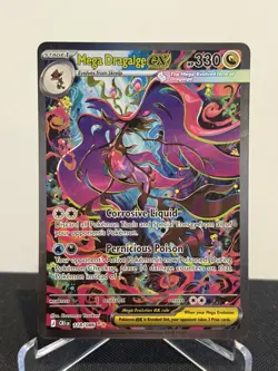 Mega Dragalge ex SIR 118/086 - Pokemon - Chaos Rising - NM Pack Fresh - Image 1