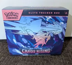 Empty Pokemon Chaos Rising Elite Trainer Box w/ Accessories - Image 1