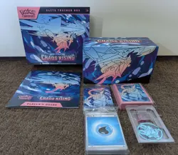 Empty Pokemon Chaos Rising Elite Trainer Box w/ Accessories - Image 2