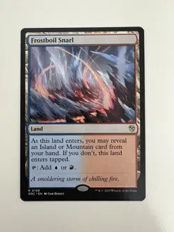 Frostboil Snarl MTG Magic the Gathering Card NM Near Mint DRC - Image 1