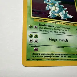 Pokemon TCG Nidoqueen Jungle Holo Rare Unlimited 7/64 90 HP 1999 English - Image 2