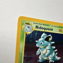 Pokemon TCG Nidoqueen Jungle Holo Rare Unlimited 7/64 90 HP 1999 English - Image 3