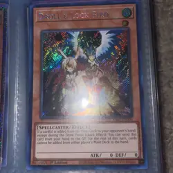 Droll and Lock Bird RA02-EN006 Secret Rare 1st Edition Mint/NM Condition Yugioh - Image 1