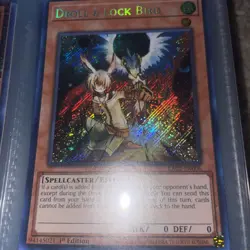 Droll and Lock Bird RA02-EN006 Secret Rare 1st Edition Mint/NM Condition Yugioh - Image 5