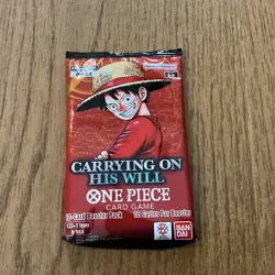 One Piece Carrying On His Will OP-13 English Booster Pack - Image 1