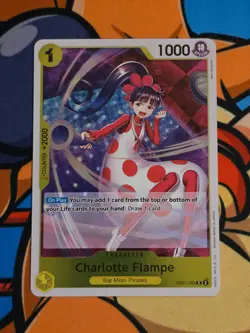 One Piece TCG Charlotte Flampe EB01-056 Extra Booster: Memorial Collection NM EN - Image 1