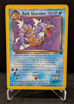[AUS] Dark Gyarados 25/82 Non-Holo English Pokemon Card Team Rocket HP - Image 1