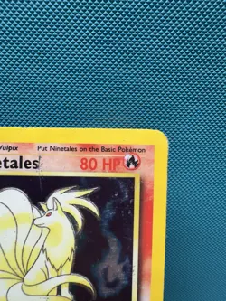 Pokemon TCG Ninetales Base Set Holo Unlimited Rare Card 12/102 WOTC HP/DMG - Image 3