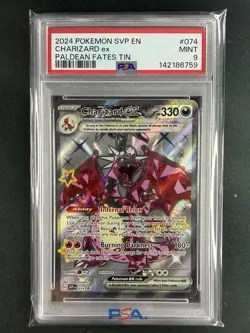 Charizard ex 074 Sv: Scarlet & Violet Promo Cards Holo PSA 9 - Image 1