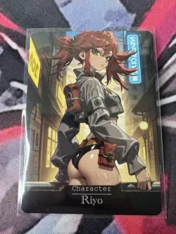Riyo Gachiakuta ACG Goddess Story Waifu Anime Custom Card - Image 1