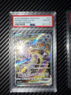 PSA 10 Charizard 212/172 Mewtwo 221/172 SAR VSTAR Universe Pokemon Card Japanese - Image 2